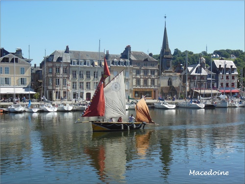 T'as voulu voir Honfleur?