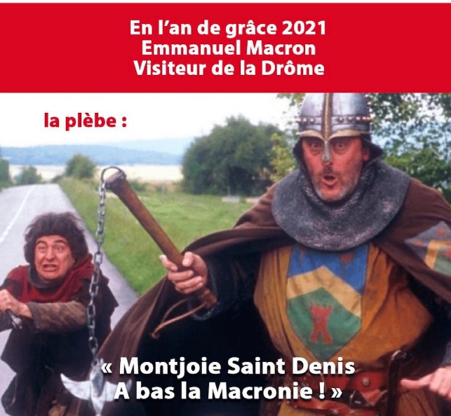 2021 06 08 ''Montjoie Saint-Denis'' À bas la macronie !!!