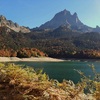 Pic du Midi d'Ossau en faisant le tour du lac de Bious-Artigues