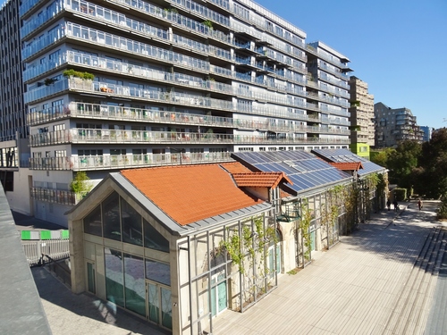 Autour du nouveau Palais de Zustice de Paris (photos)