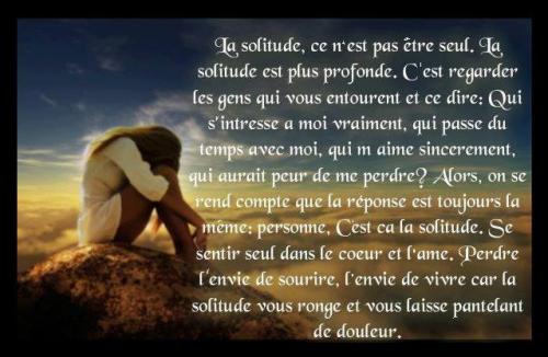 tristesse & solitude
