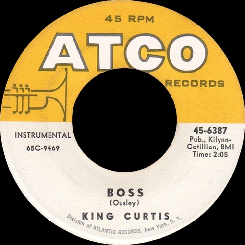 King Curtis : Album " That Lovin' Feelin' " Atco Records SD 33-189 [ US ]