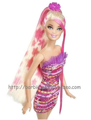 Barbie Studio Relooking Coiffure, look 2