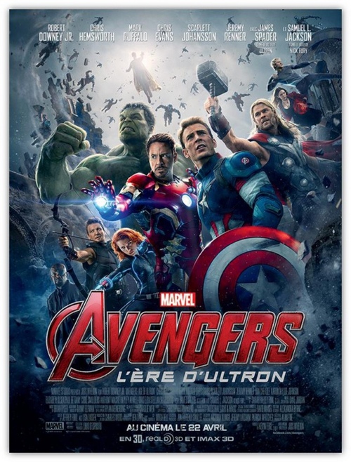 Avengers : L'ère d'Ultron dévoile son affiche officielle qui réunit tous les super-héros