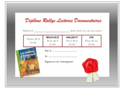 Rallye documentaire CE1-CE2 : questionnaires pour les livres 2012