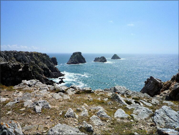 Photos de la Pointe de Pen-Hir et les Tas de Pois