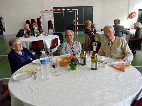 Le repas des aînés 2013, salle Luc Schréder...