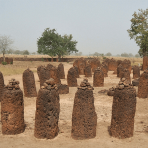 stone circles in The Gambia, West Africa