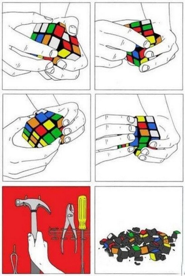 Faire Le Rubik's Cube