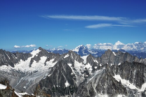 L'Aiguille du midi ( 3842 mètres )