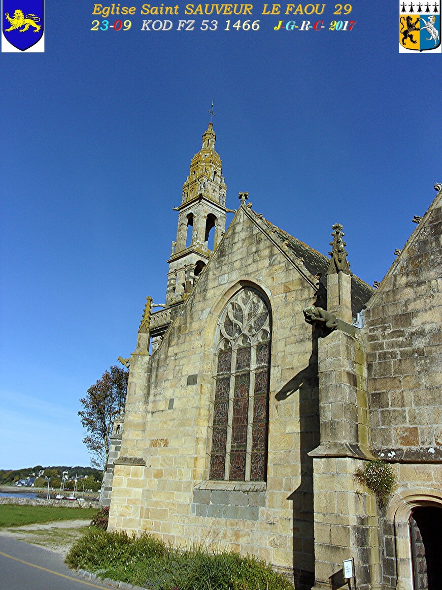 Eglise Saint  SAUVEUR  2/2  LE FAOU 29        D   04/11/2018