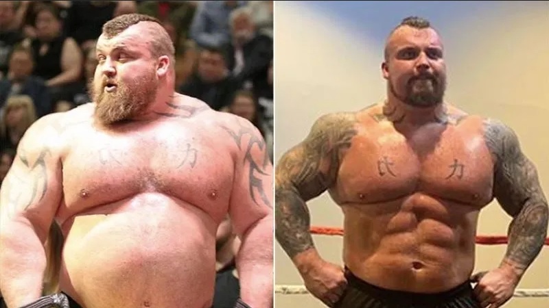 Strongman Transformation d’Eddie Hall