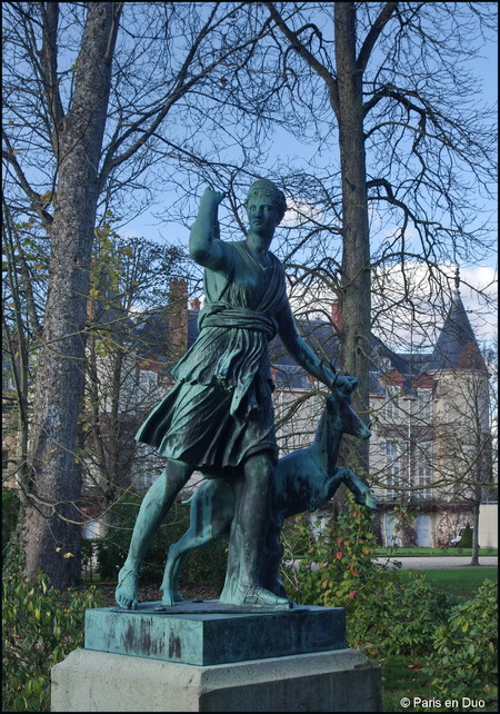 En passant par le parc du Château de Rambouillet