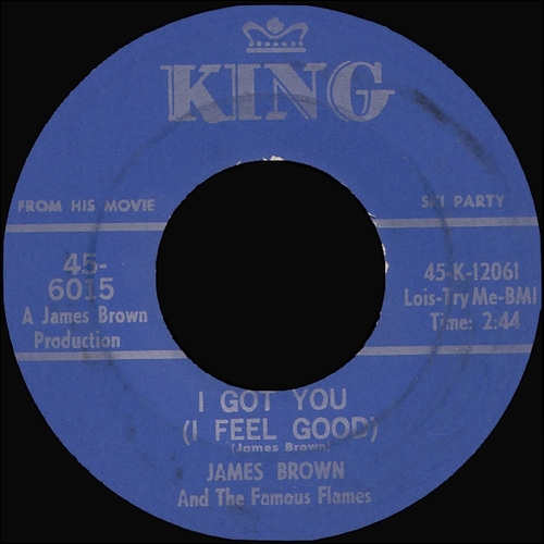 1965 James Brown & The Famous Flames : Single SP King Records 45-6015 [ US ]