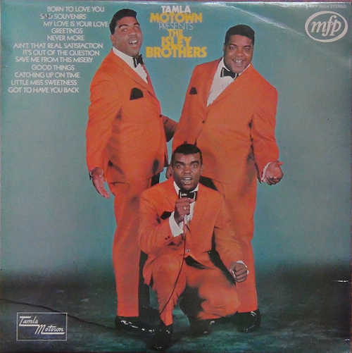 The Isley Brothers : Album " Soul On The Rocks " Tamla Records TM 275 [ US ]