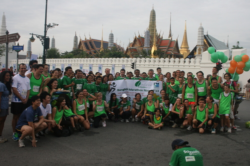 Défi du Mékong lors du marathon de Bangkok