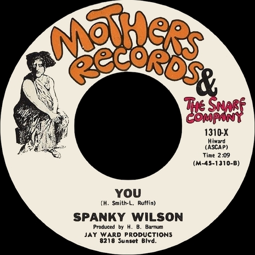 Spanky Wilson : Album " Spanky, Doin' It " Mothers Records & The Snarf Company MRS-71 [ US ]