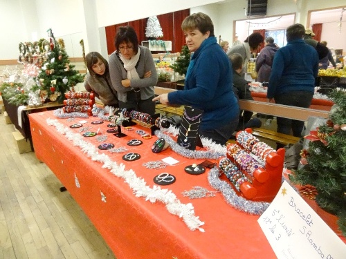 Le Marché de Noël 2012 à Sainte Colombe sur Seine...