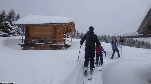Séjour de ski de randonnée dans le Beaufortain / Lundi 15 janvier au 20 janvier