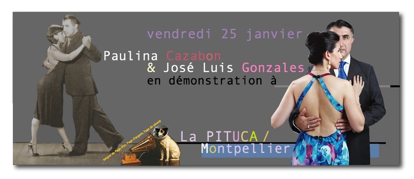 Ce vendredi 25/01 DEMO de P. CAZABON & J.L. GONZALES à La PITUCA