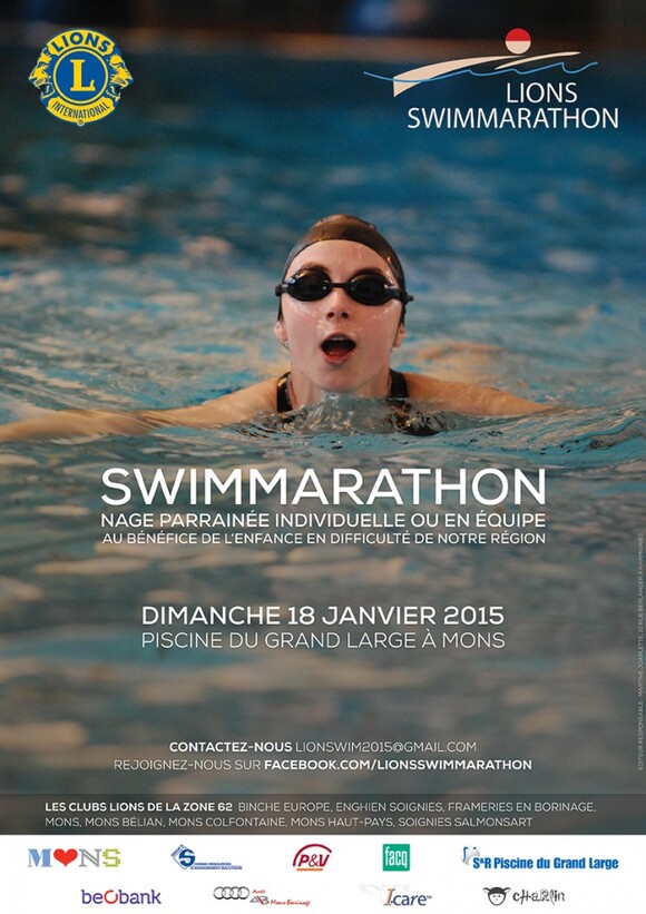 Swimmarathon ,piscine , Gd Large, Dimanche 18 janvier 2015   ,Lions, Swimmarathon ,2015,LC, 112D, Mons, Piscine , Grand large, nage  sponsorisée, enfance défavorisée,club service, Lions clubs,mons, borinage, nage parrainnée, swimm, enfance en difficulté, borinage,loisirs, events,actualités, mons cité,Binche Europe, Enghien- Soignies,Frameries en Borinage, Mons, Mons-Bélian,Colfontaine , Mons Haut- Pays, Soignies SaLmonsar