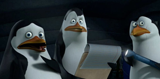 Pingouins de madagascar