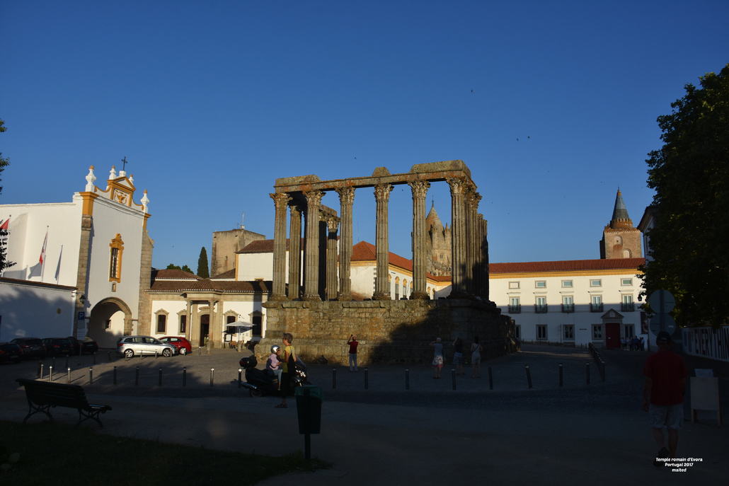 Temple romain d'Evora - Portugal 2017