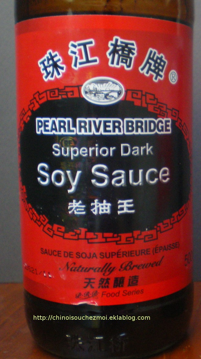 Sauce de soja foncée : 老抽 - Chinois ou Chez moi?