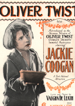 Résultat de recherche d'images pour "oliver twist 1922 poster"