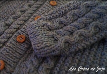Mamie tricote