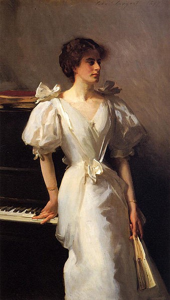 John Singer Sargent, peintre américain du XIXè siècle.