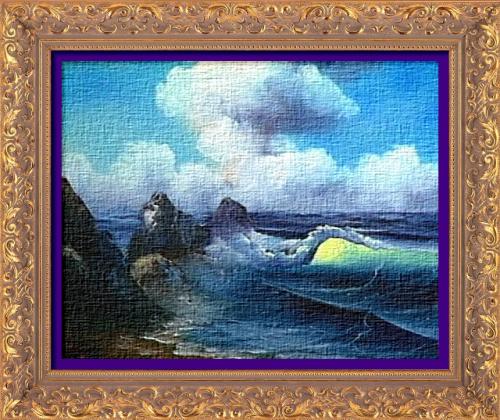 Download Comment peindre des vagues sur une plage Free