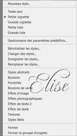 La fenêtre " couleur" 4