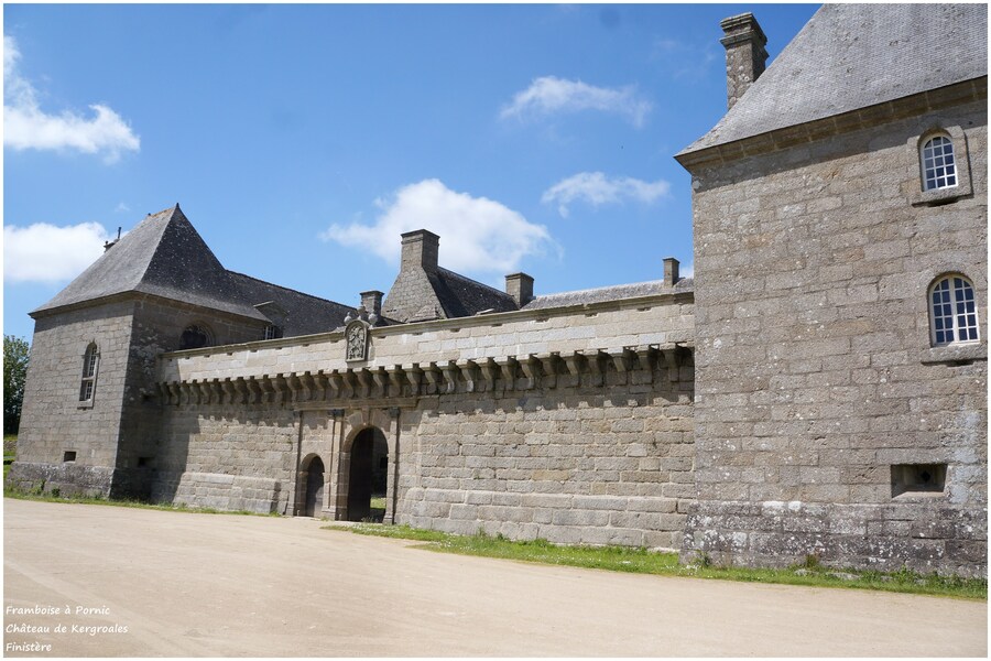 Château de Kergroadez - Finistère 