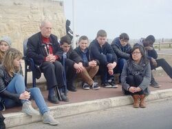 A Sword Beach, des collégiens dans les pas du commando Kieffer