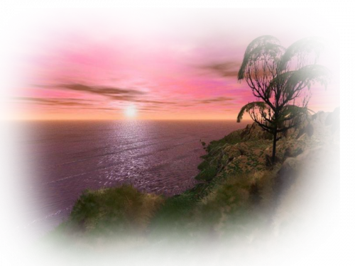 Paysage coucher de soleil / 7