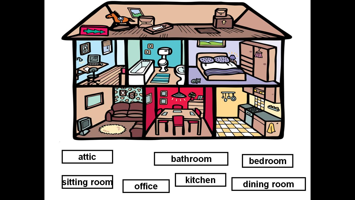 Rooms in the house - ENGLISH@ Fernand Léger