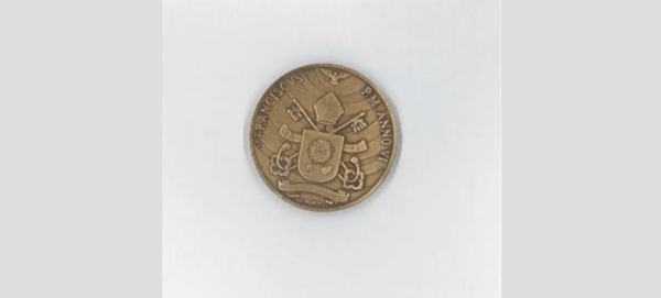 Médaille du pontificat, la paix @ Vatican Media