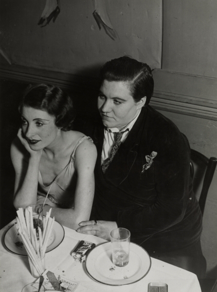 "Lesbian Couple at Le Monocle, 1932" by Brassai, Cleveland Museum of Art