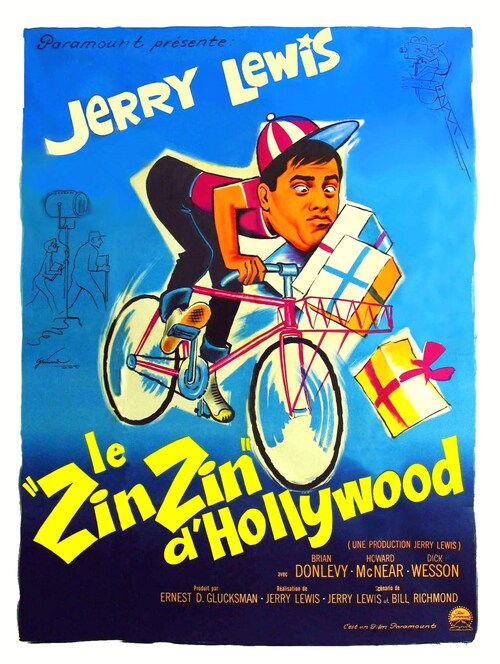 LE ZINZIN D'HOLLYWOOD - BOX OFFICE JERRY LEWIS 1963