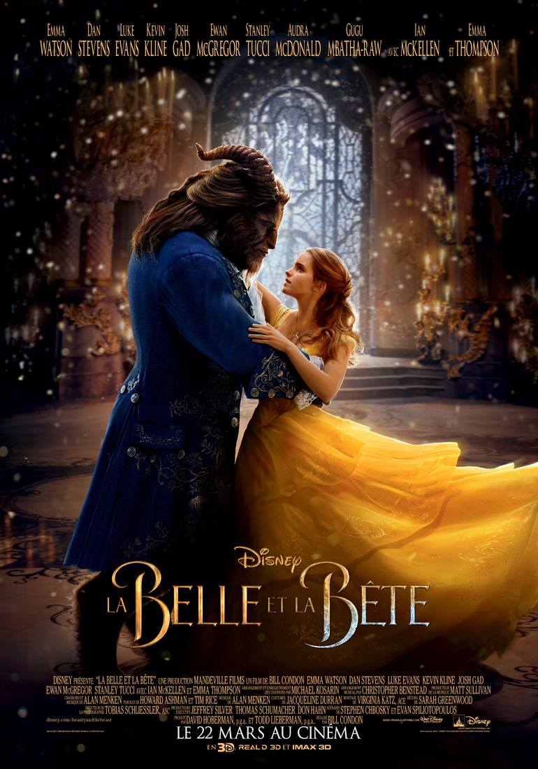 Résultat de recherche d'images pour "La Belle et la Bête 2017"
