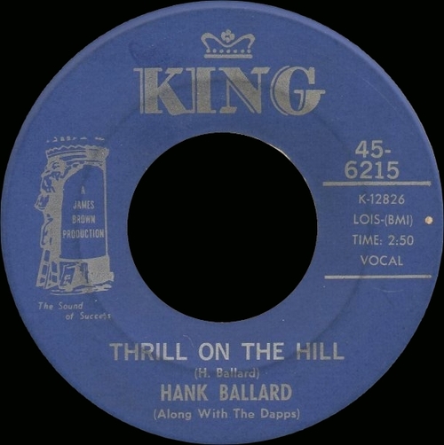 Hank Ballard Along With The Dapps : Single King Records 45-6215 [ US ]