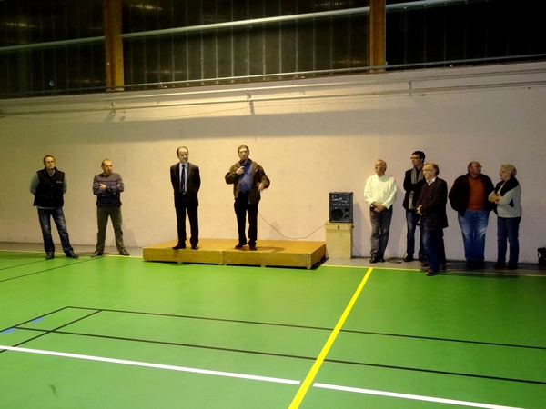 Un hommage a été rendu aux bénévoles de la Saint Vincent tournante de 2012....