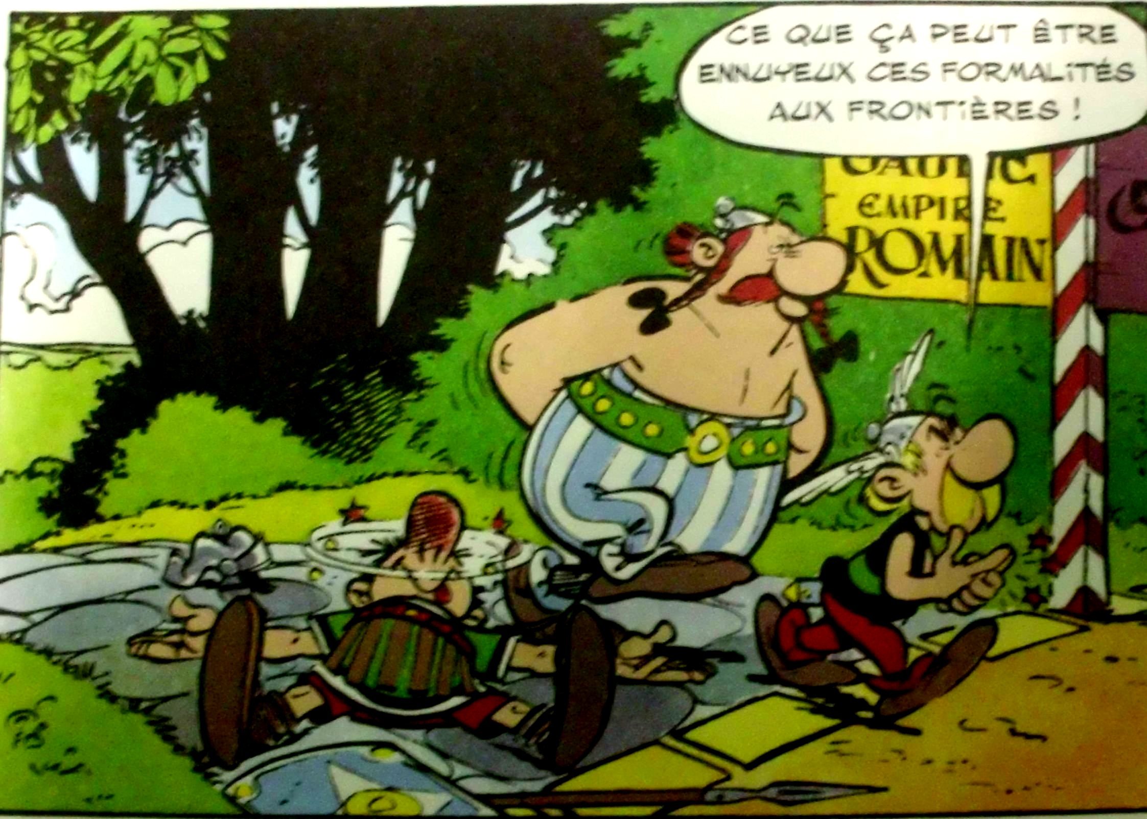 Résultat de recherche d'images pour "frontière goths asterix"