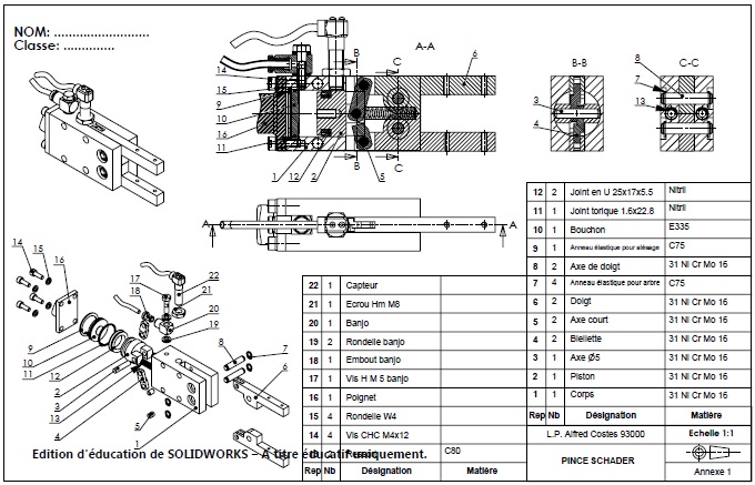 Vieux cours et exercices - (page 3) - Construction Mécanique