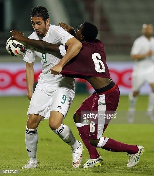 Jeudi 26.03.2015 à Doha Amical Qatar-EN 1-0