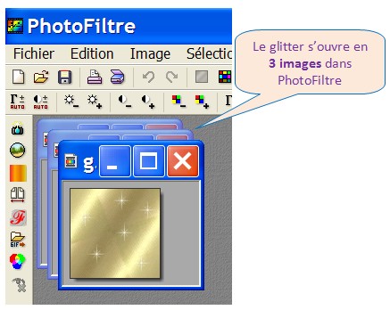 PHOTOFILTRE / UNFREEZ– CREER UN CADRE SCINTILLANT SUR UNE PHOTO