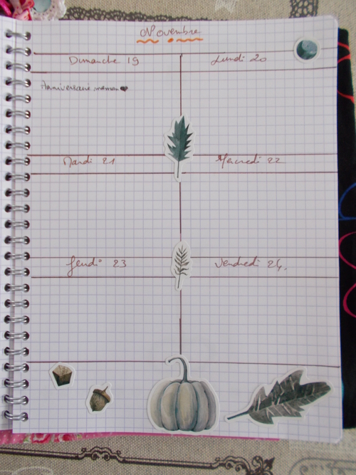 ESSAIS CARTES - BULLET JOURNAL .....