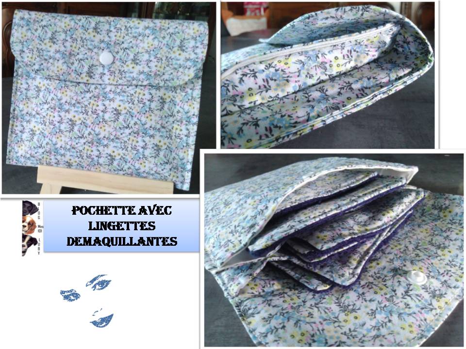 Pochette + Lingettes démaquillantes