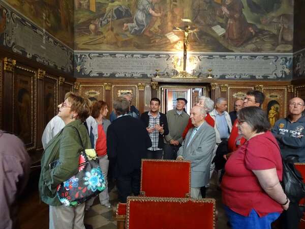 Visite du château d'Ancy le Franc, avec la Société Archéologique et Historique du Châtillonnais